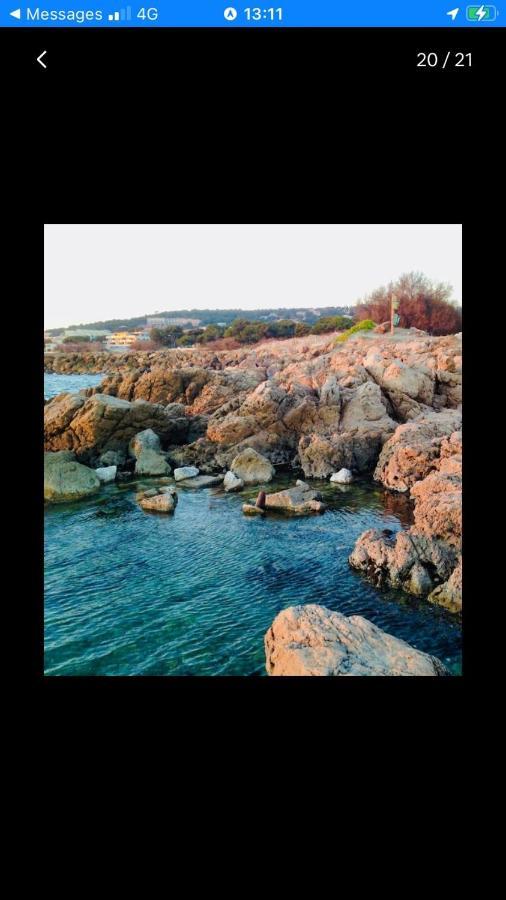 Grand Studio Bord De Mer Plus Piscine Sete Bagian luar foto